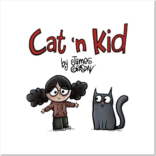 Cat 'n Kid Posters and Art